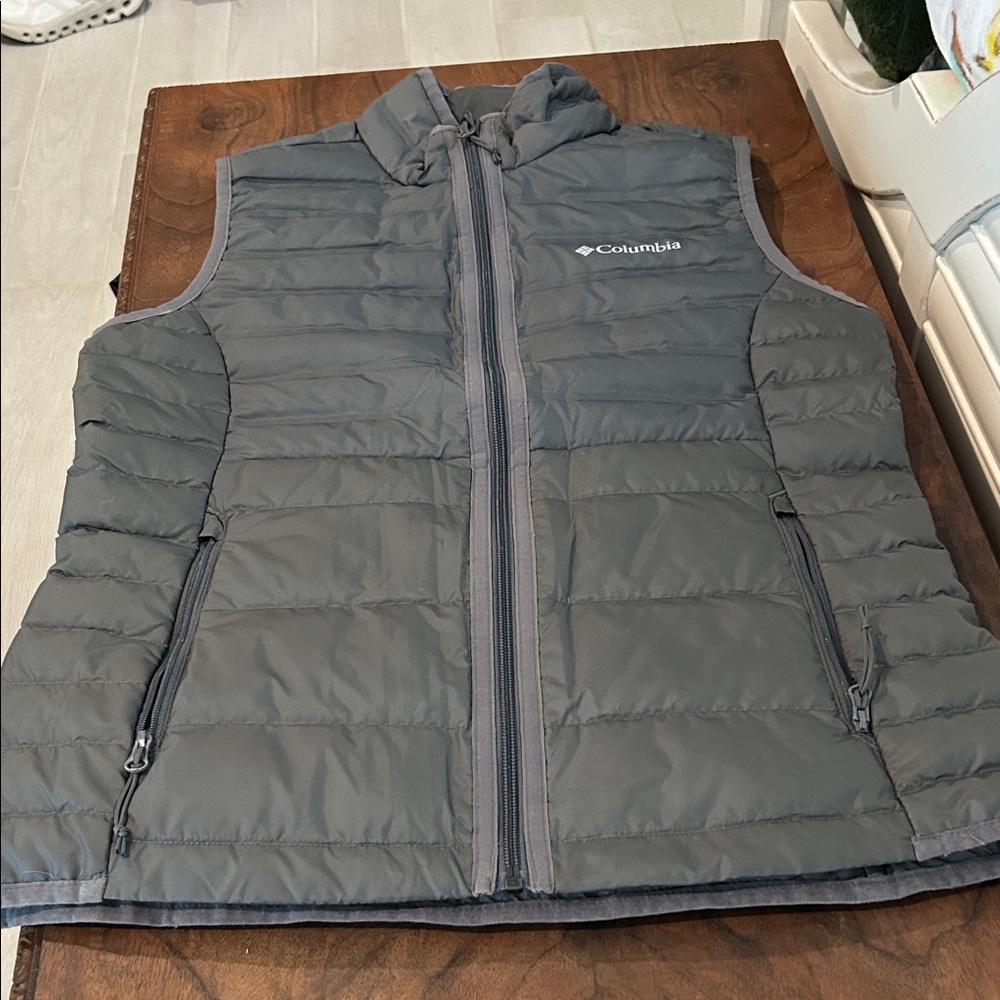 Columbia Charcoal Quilted Vest